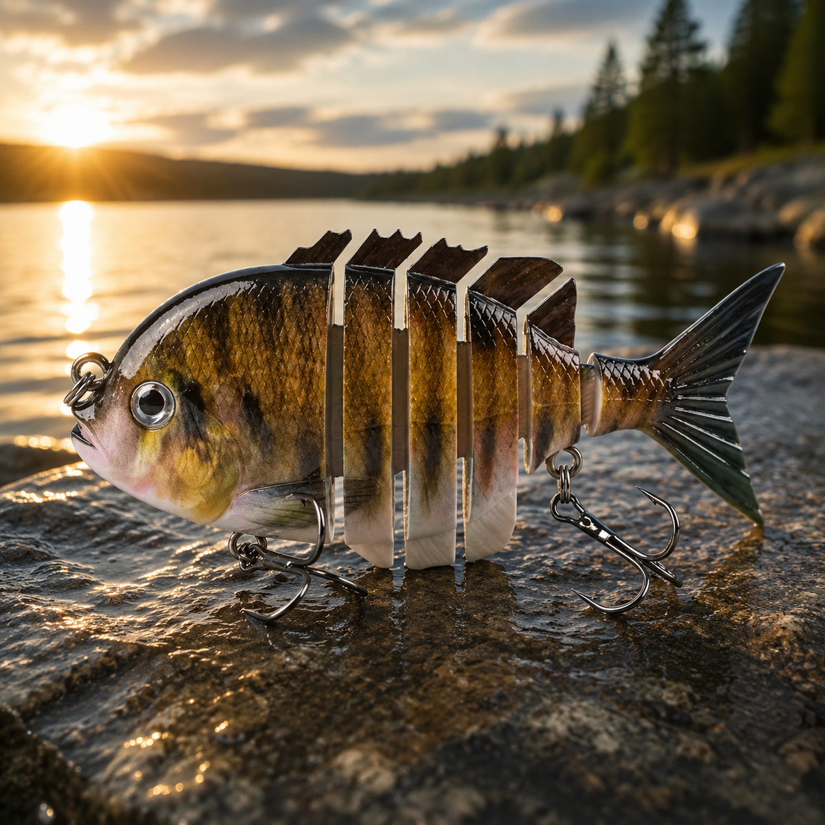 Norillo® - SwimStrike - Jointed Fishing Lure That Draws Predators with a Natural Action