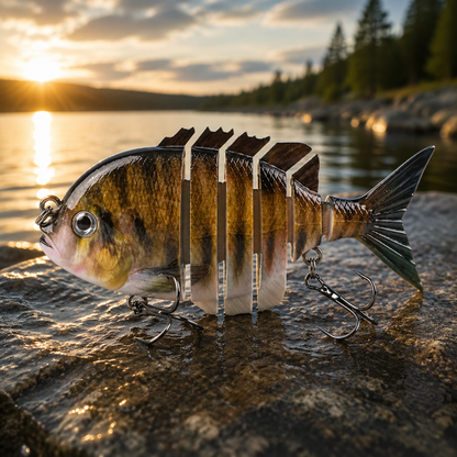 Norillo® - SwimStrike - Jointed Fishing Lure That Draws Predators with a Natural Action