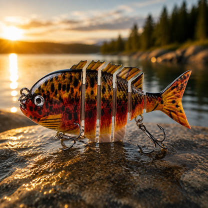 Norillo® - SwimStrike - Jointed Fishing Lure That Draws Predators with a Natural Action