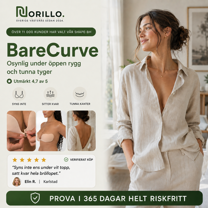 Norillo® - BareCurve - Adhesive Bra That Shapes Under Backless Outfits