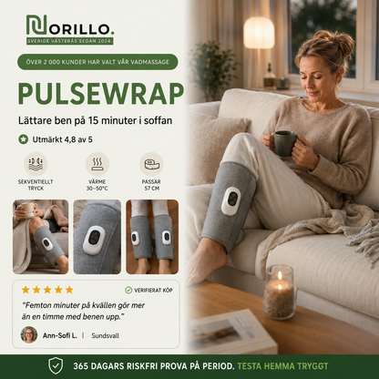 Norillo PulseWrap heated calf massager