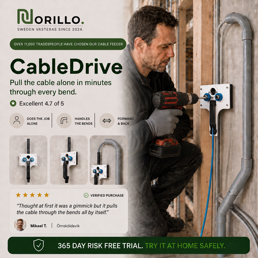 CableDrive tradesperson using the tool on site