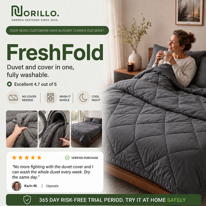 FreshFold duvet and cover in one