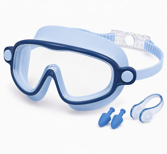 Norillo® - ClearDive - Kids' Swimming Goggles That Stay Put Without Tangled Hair