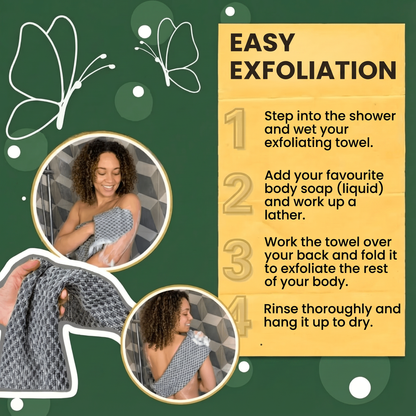 Easy exfoliation steps