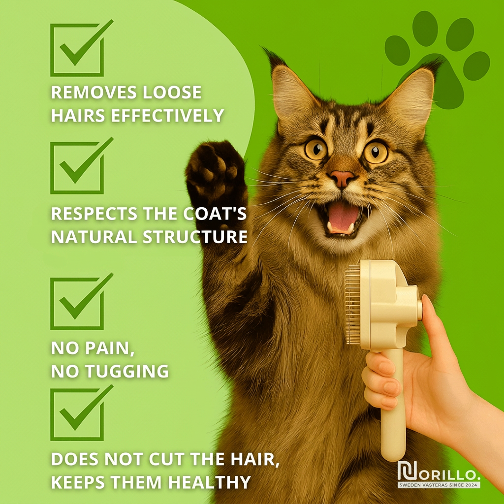 Norillo™ - Cat Brush That Stops Shedding and Keeps Your Home Clean