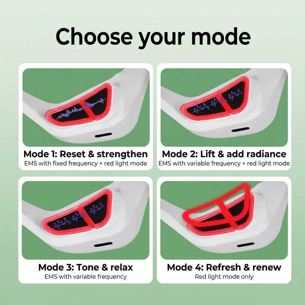 Norillo™ - Eye Mask with Red Light & EMS That Reduces Puffiness and Dark Circles
