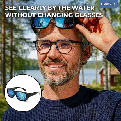 ClearVue - Sharp Vision in the Sun Over Your Everyday Glasses