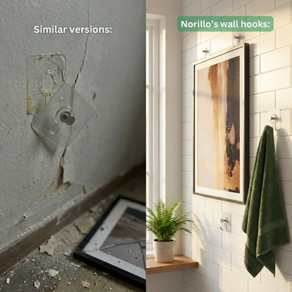 Similar versions versus Norillo's wall hooks comparison